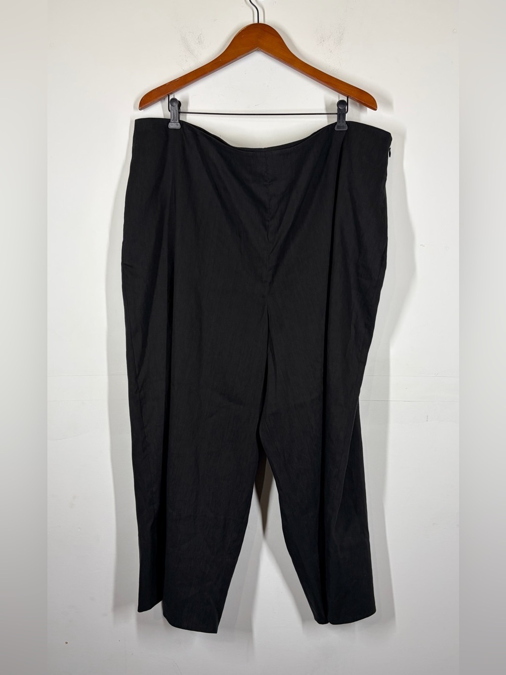 Vince Cropped Wide Leg Linen Pant Size 22